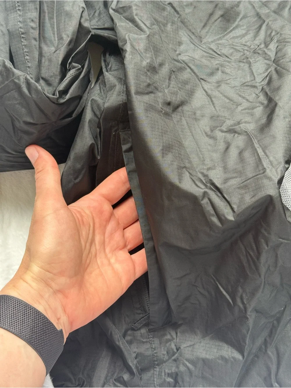 Nike Black Hooded Shell Jacket